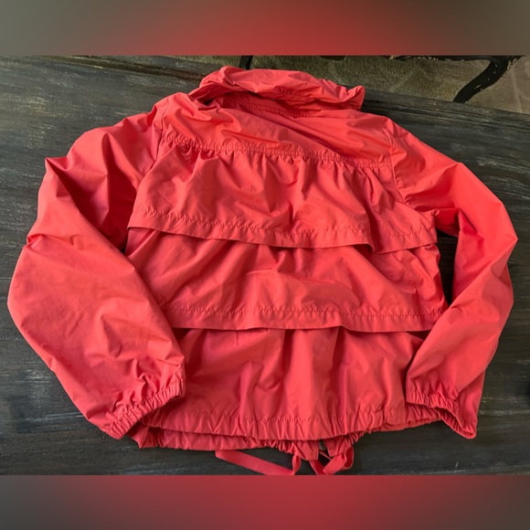 ANN TAYLOR ruffle jacket with high collar. SZ S - Picture 4 of 7